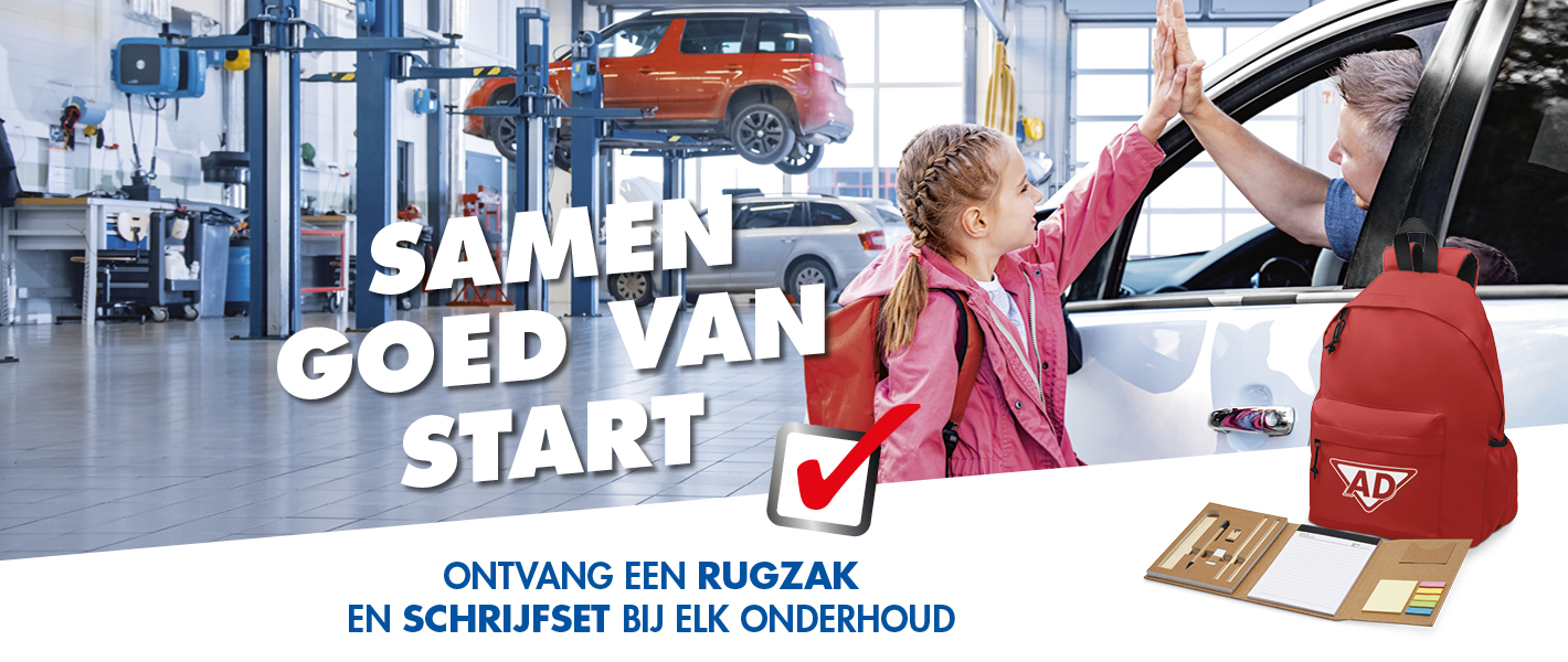 🚗 Back to School Actie bij AD Garage! 🎒